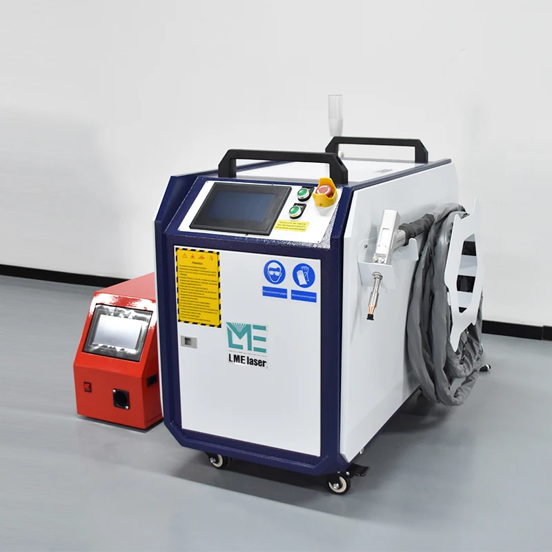 高速1500w 2000w 3000w 4in1ハンドヘルドファイバーレーザー溶接機 金属炭素鋼用価格