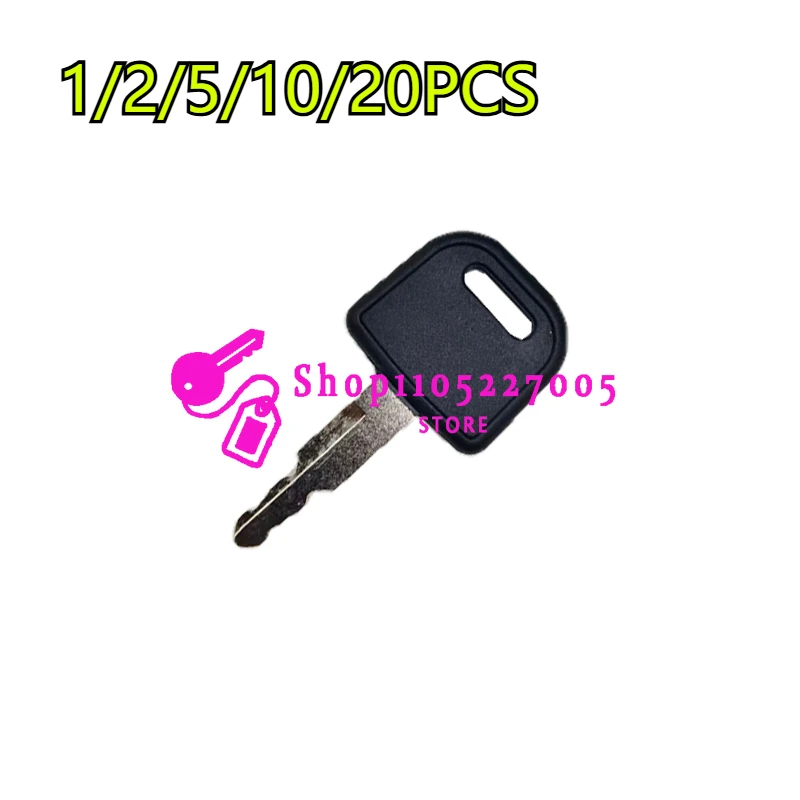 1/2/5/10/20PCS ignition key For 60 75 135 215 245-9  Excavator