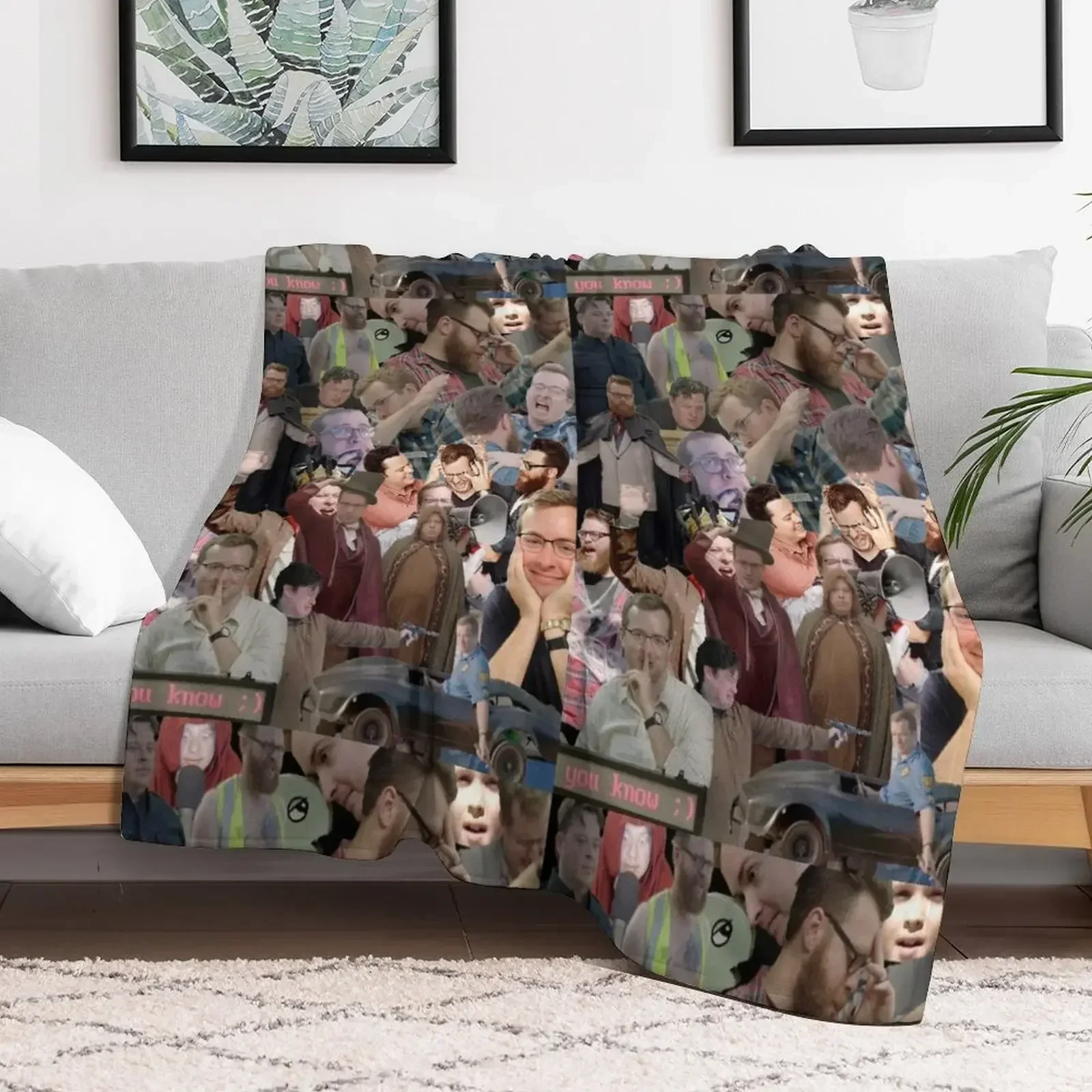 

goof mcelroy brothers Throw Blanket For Baby Flannel Blankets
