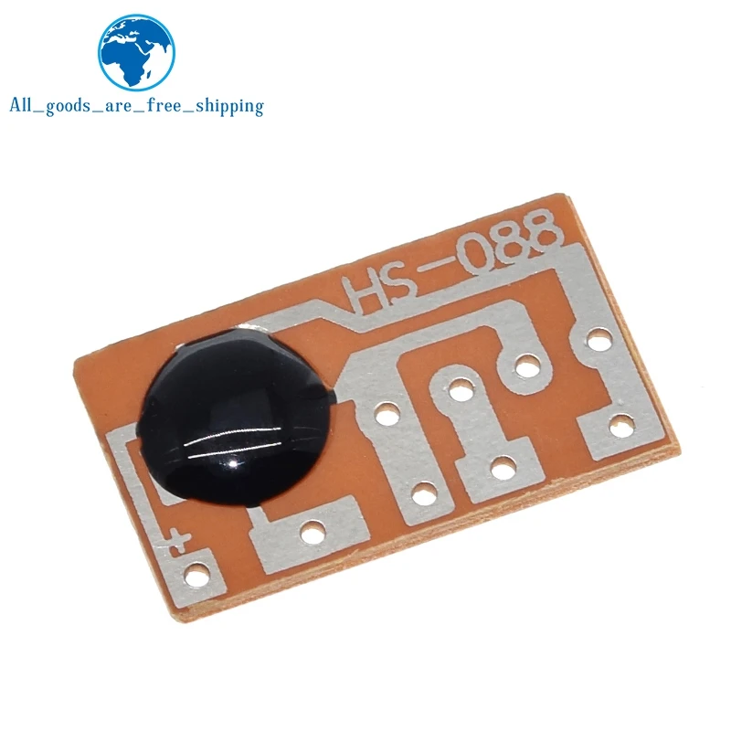 TZT 10PCS HS-088 Dingdong Tone Doorbell Music Voice Module Board IC Sound Chip For DIY/Toy