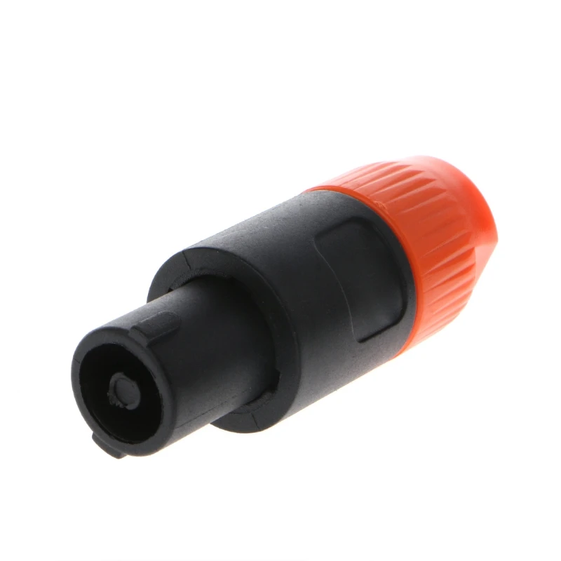 Conector macho Speakon, conector cable Neutrik tipo NL4FX o 4 polos y 4 pines