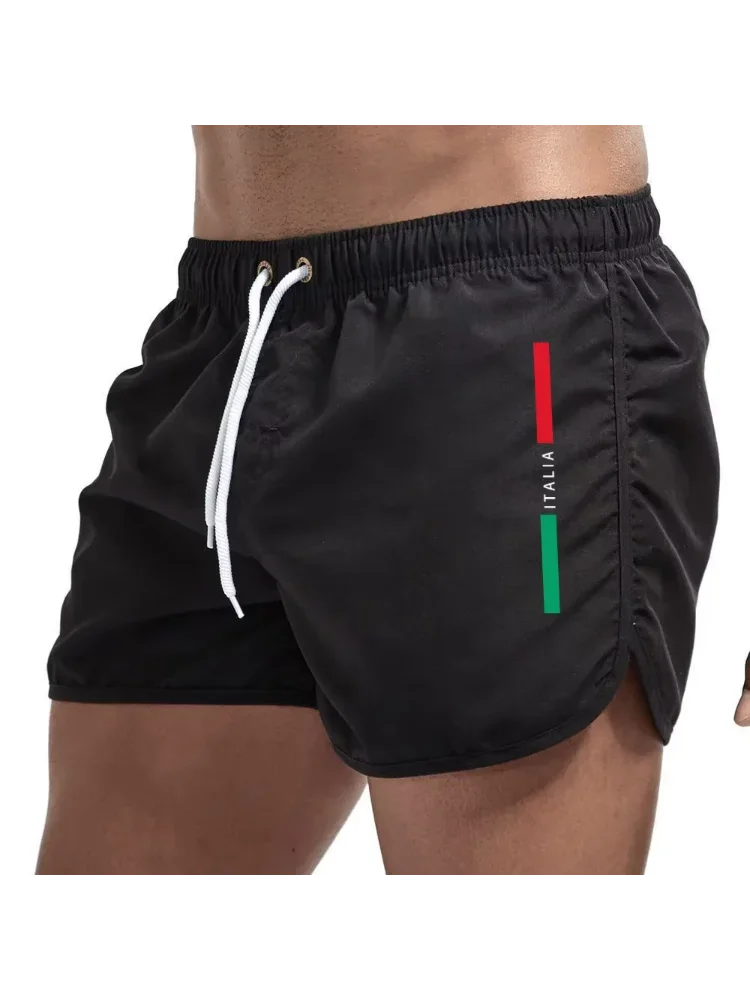 Nieuwe sneldrogende strandshorts voor heren, fitnessshorts, zomerbadmode, vrijetijdssport, zwemplank voor heren, tijstrand - afbeelding 2