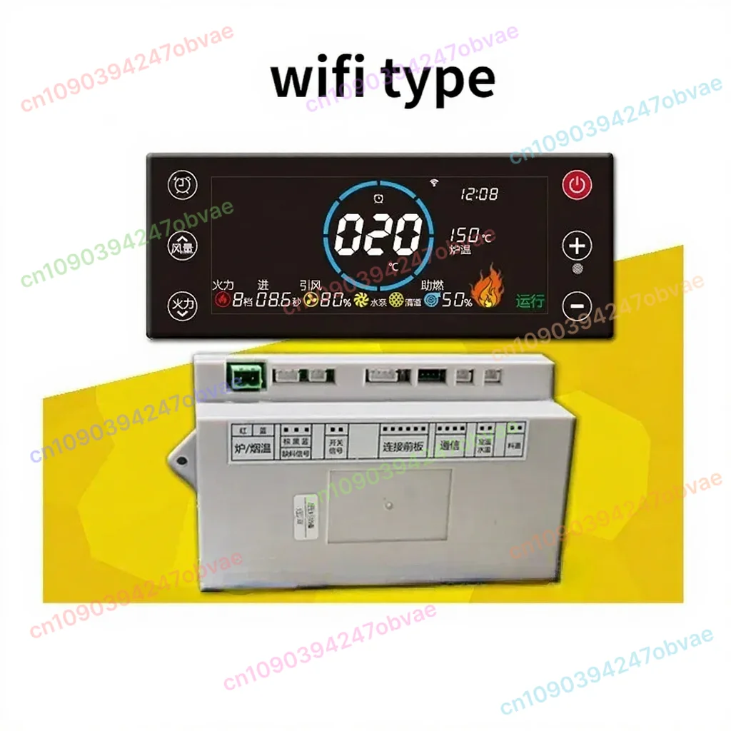 

Печь на пеллетах, светодиодный цифровой дисплей, контроллер горелки на пеллетах, печатная плата, панель управления печью, детали печи для отопления дома, 220 В