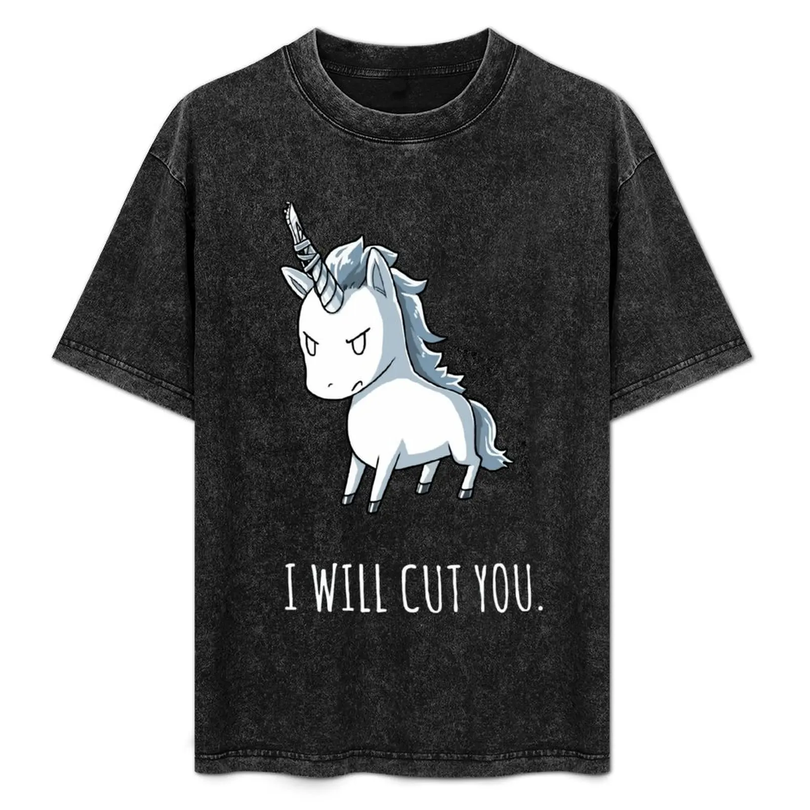 

Stabby The Unicorn I Will Cut You Summer T-Shirt man graphic t shirt t shirt man cotton T-Shirt
