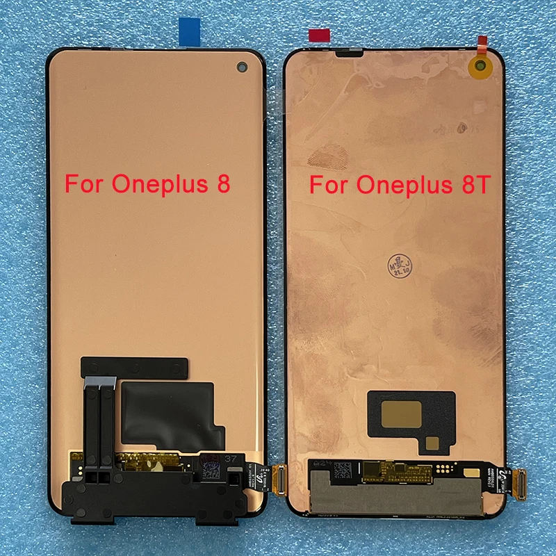 

6.55" Original Fluid AMOLED Axisinternational For OnePlus 8T LCD Display Screen+Touch Panel Digitizer Frame For Oneplus 8 5G