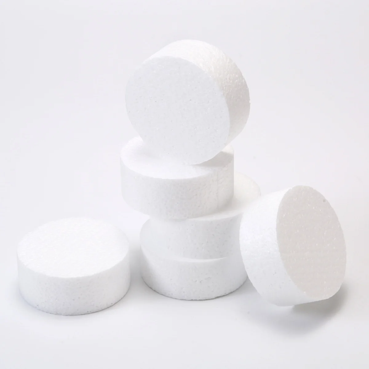 6pcs Crafts Foam Circle 10cm/3.94in 