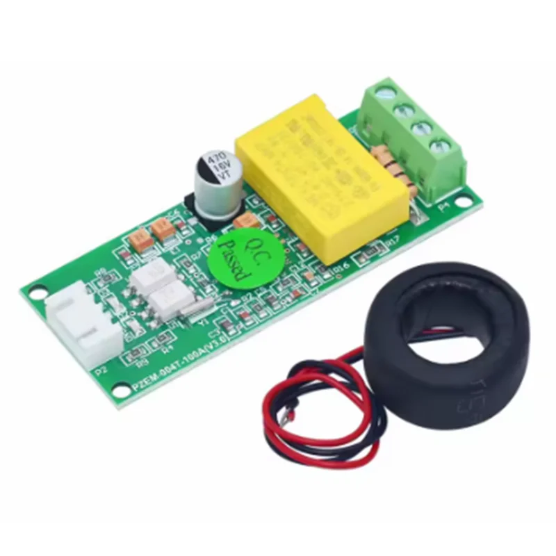 التيار المتناوب الرقمي متعدد الوظائف متر واط الطاقة فولت أمبير وحدة الاختبار الحالية PZEM-004T لاردوينو TTL COM2 \ COM3 \ COM4 0-100A 80-260 فولت