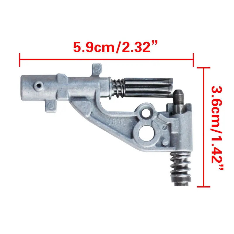 Imagem -03 - Bomba de Óleo para Motosserra Peças Motosserra Husqvarna 350 353 455 460 357 359 455