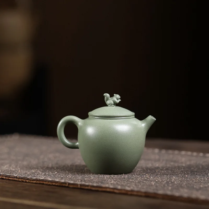 Handmade And Shipped Directly Yixing Pure Handmade Original Mineral Purple Teapot With Clay Painting 
