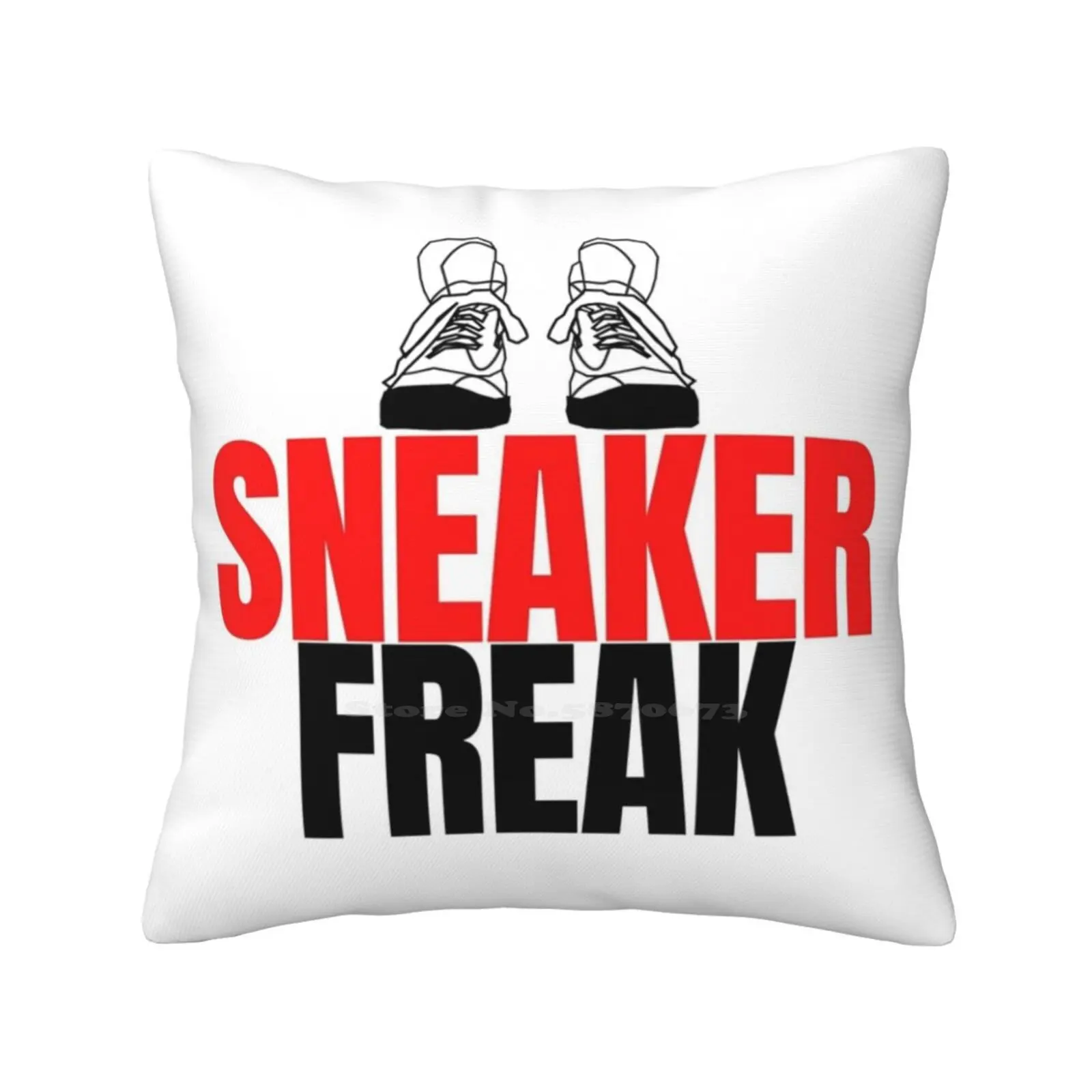 Sneaker Freak Home Sofa Car Waist Throw Pillowcase Sneakerheads Sneaker Heads Sneakers Trainers Air Boost Footwear Kicks Shoes