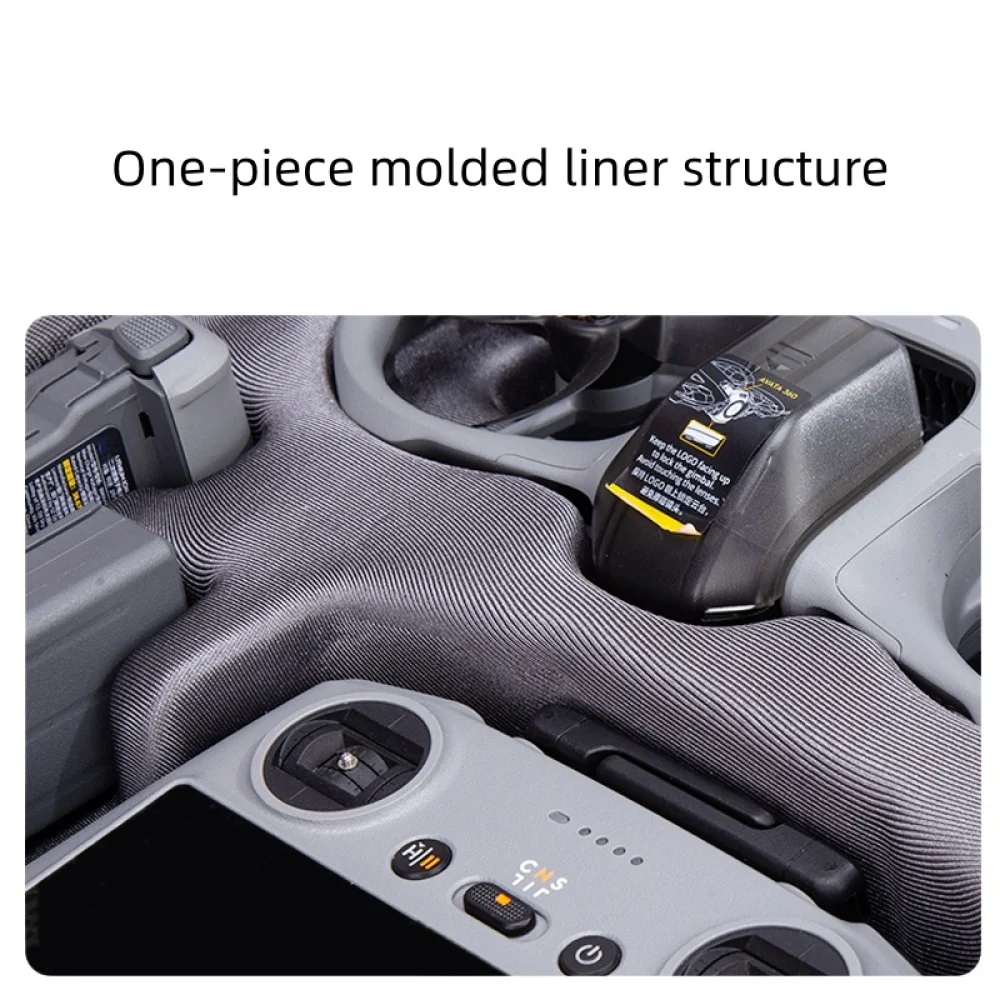 

Чехол для DJI Avata 360, водонепроницаемая сумка-рюкзак большой вместимости, защитный чехол из PU для комплекта Avata 360 Fly More Combo.