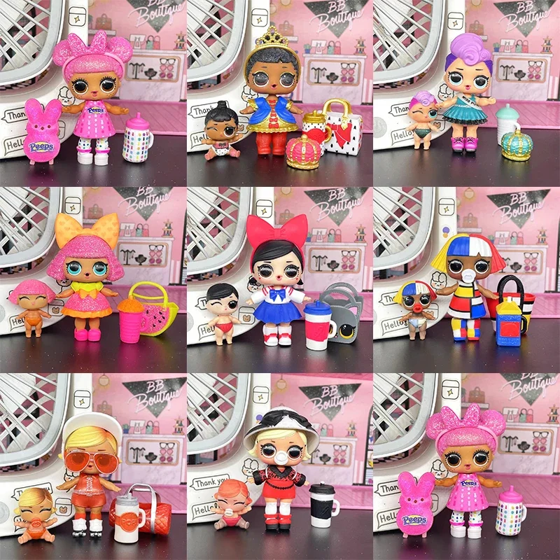 MINISO 2pcs Set Doll Ultra-rare Series Accessories Limited Collection Girl Action Figures Toy Anime Model Birthday Surprise Gift