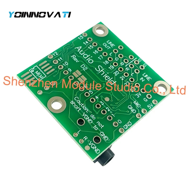 1PCS DEV-22428 Teensy 4 Audio Shield Rev D2 Audio Expansion Module Compatible with Teensy 4.0 & Teensy 4.1 Development Board