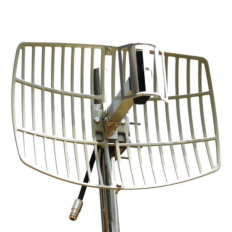 Grid Antenna Outdoor Point-to-Point Wireless Bridge Antenna WiFi Signal Amplification Antenna AP Router Network Card