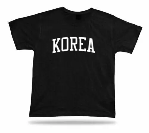 T-Shirt Sylish Idea Regalo Sport Corto Sleave Coreana Barbeque Seoul Del Sud