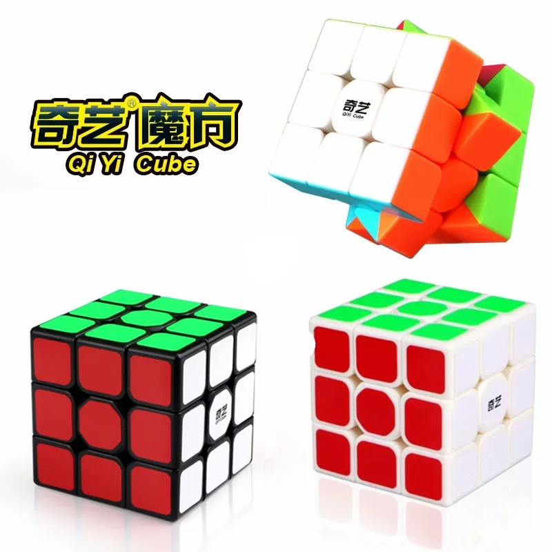 

QiYi QiHang Warrior W 3x3 Magic Cubes Белый Черный Скоростной Пазл ​ Профессиональные игрушки Cubo Magico, подарки на день рождения и Рождество для детей