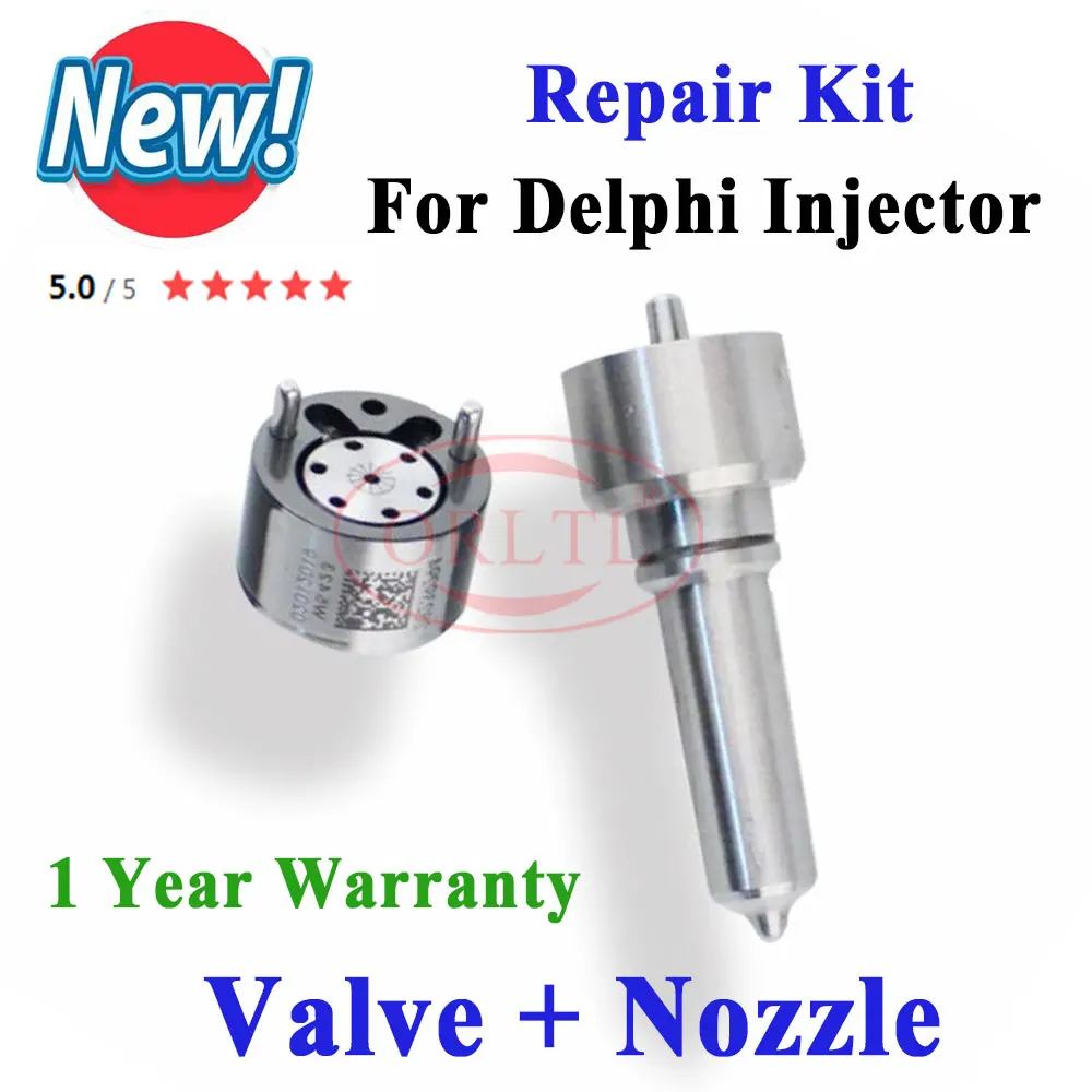 L349PRD NOZZLE TIP 9308-621C VALVE DIESEL INJECTOR REPAIR KITS 7135-617 FOR DELPHI EJBR06001D EJBR03801D 9656389980 9688438580