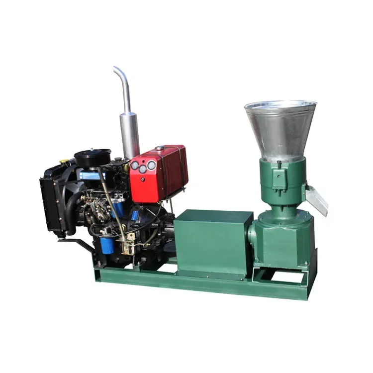 Professional factory wood burning fuel saw dust pellet making machine