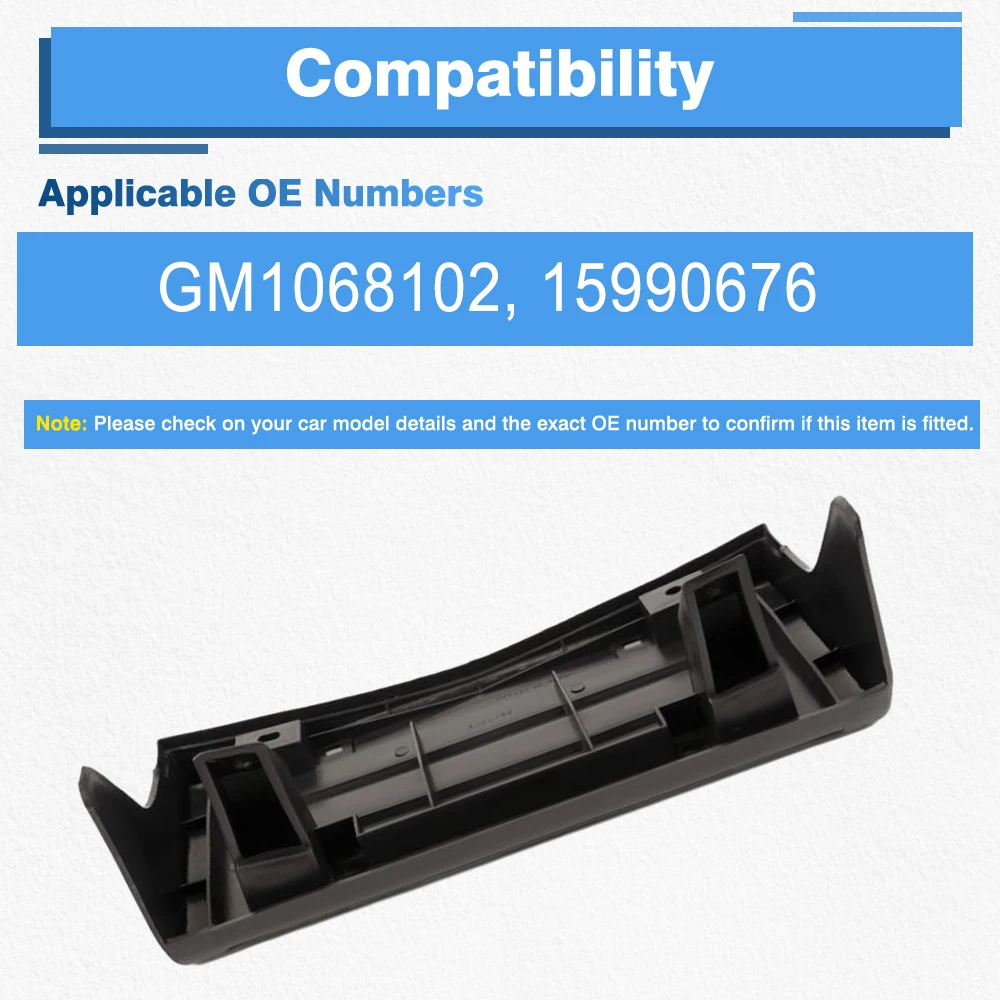 Für Chevrolet GMC C1500 C2500 C3500 K1500 K2500 K3500 GMC Yukon Frontschürze Kennzeichen Montage Halterung GM1068102 15990676 – Detail 14