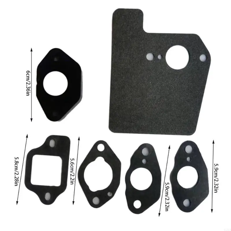 G2TA Động Cơ Bộ Chế Hòa Khí Bịt Miếng Đệm Cho Máy Cắt Cỏ GCV160 GCV190 GSV190 Bộ Chế Hòa Khí Cách Điện Miếng Đệm Đệm Nhẹ