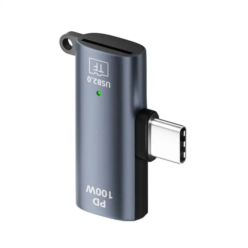 R53C Type C Memory Card Reader Transfer Photo Video TF Card Simultaneously Read Writer Memory Card Reader For Camera Phone