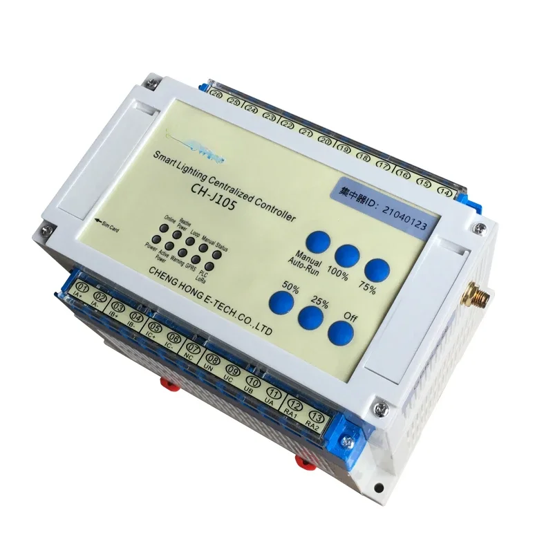 

HotSmart Street Light Control system facilitates particularly a reduction in power consumption, CO2 emission and light pollution