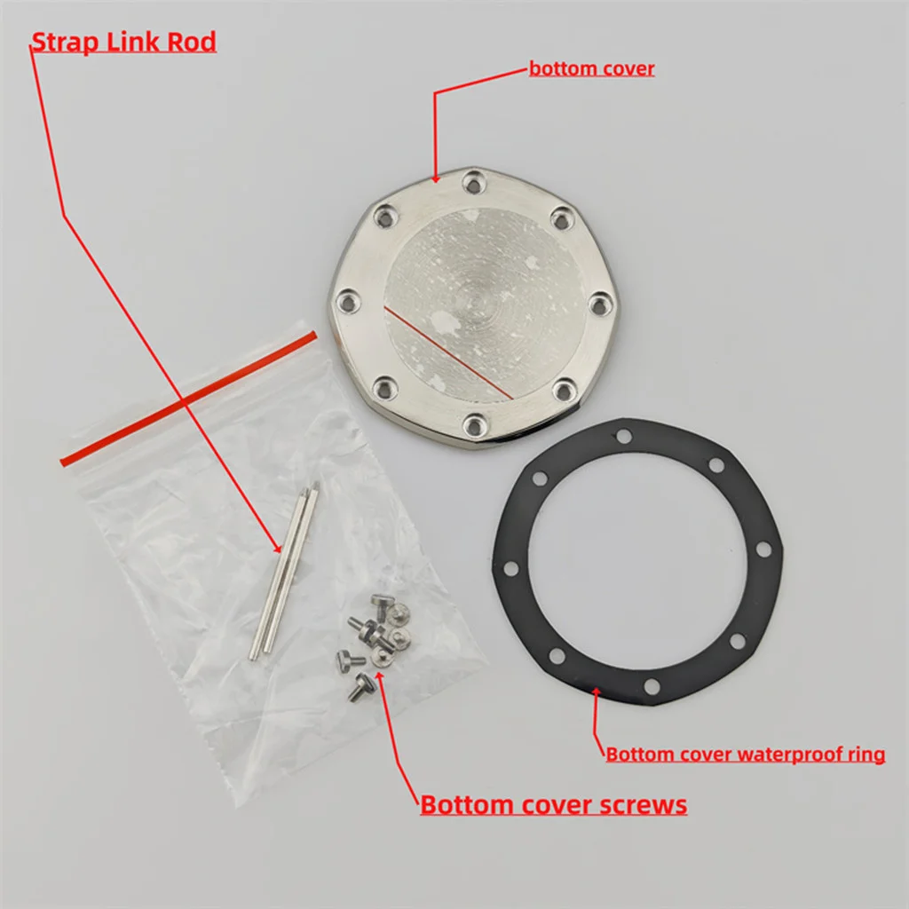 42mm AP Gehäuse Quarzuhrengehäuse VK63 VK64 Chronograph VK61 modifizierte Nutzung Größe 42mm Uhrengehäuse Uhrenzubehör NH35 Teil