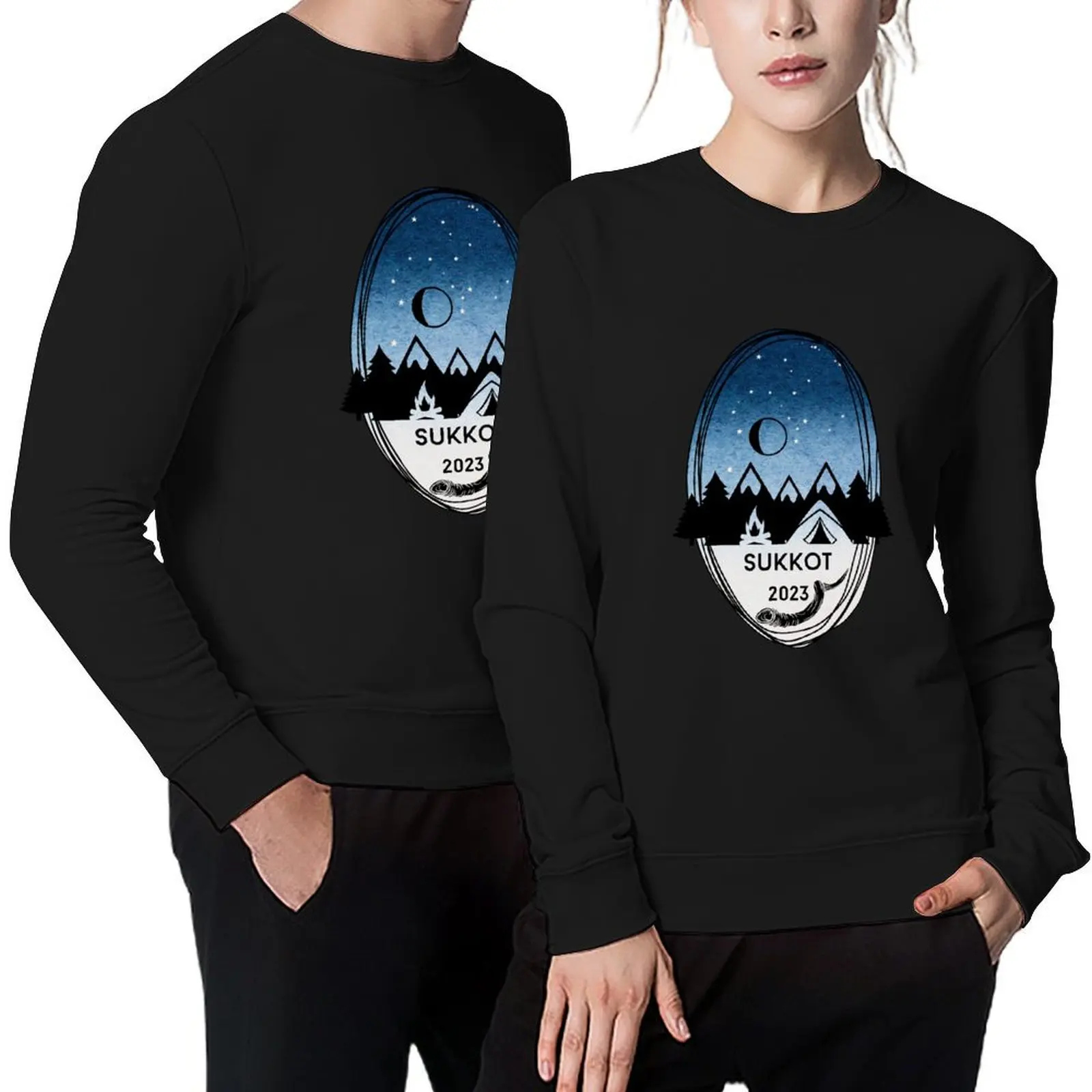 

Sukkot_2023_Tabernacles Pullover male clothes graphic t shirts men men clothing aesthetic clothing men's sweatshirts