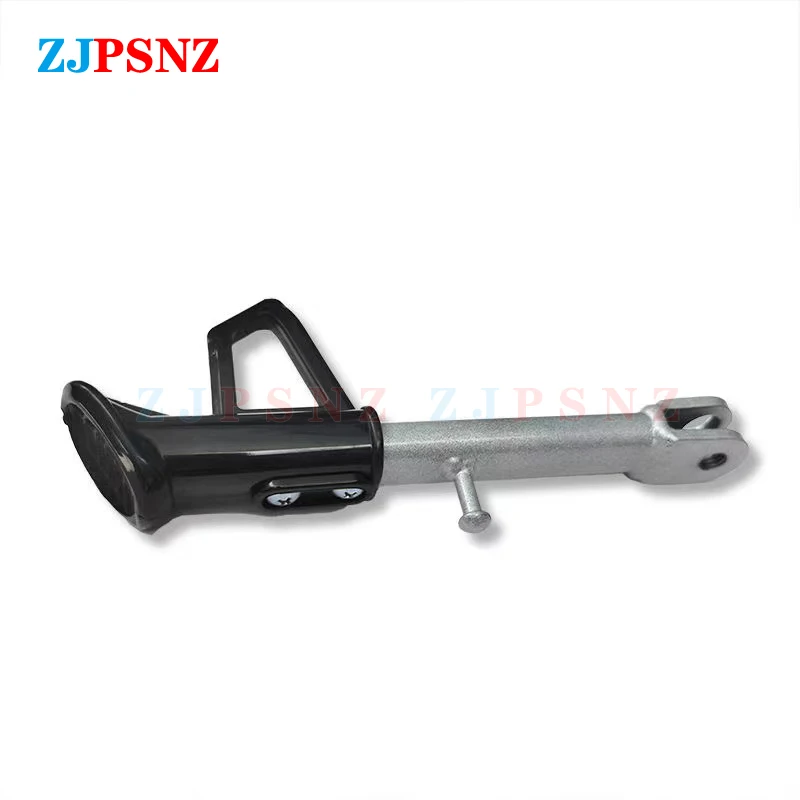 Universal 17/19/21/22cm Motorcycle Scooter Kickstand Side lining Stands Kick Bracket With Spring Bolt For 80cc 100cc 125cc 150cc