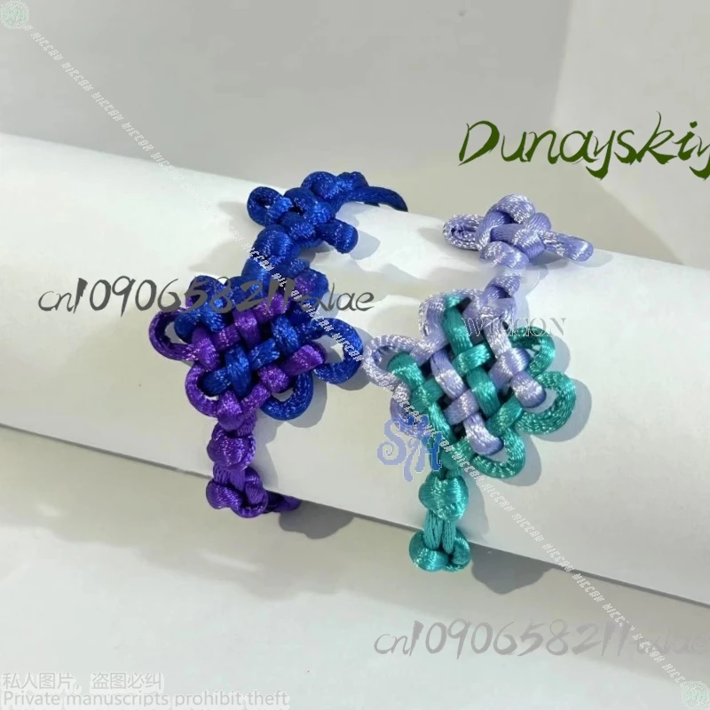 أساور أزواج بعقدة صينية من رومي جينو Rujinu لفيلم الرسوم المتحركة Kpop شيطان كوسبلاي لونين أنماط ساجا للأولاد هنتركس الحب للهالوين