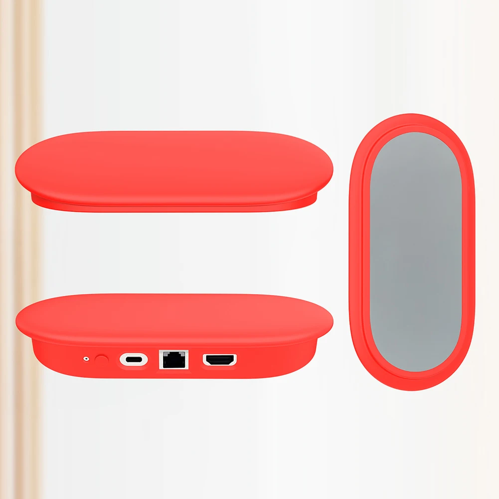 충격 방지 실리콘 보호 케이스, 낙하 방지 소프트 실리콘 커버, 구글 TV 스트리머 (4K) 콘솔용 쉘