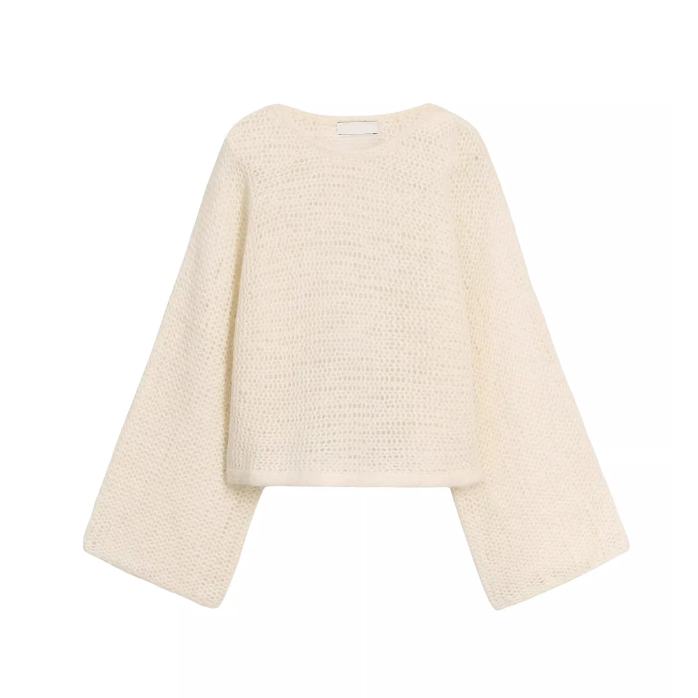 

Ele Daily Knitwear Faionable Women's Sle Summer 2025 Z Commute Loose Fit Long Sve round Ne Color