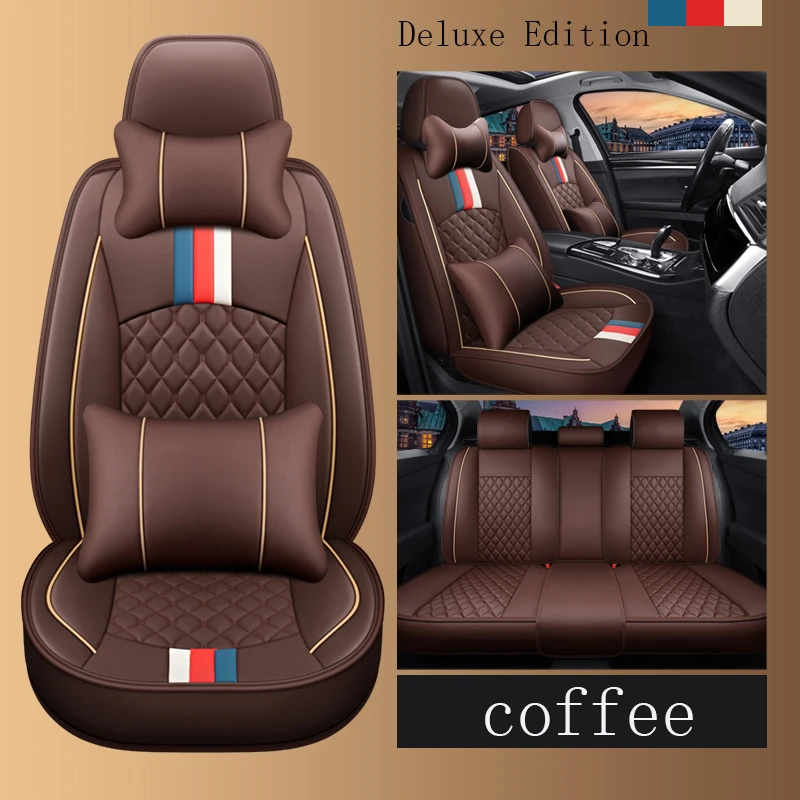 

WZBWZX General leather car seat cover for Volkswagen All Models polo golf tiguan touran jetta CC beetle Car-Styling