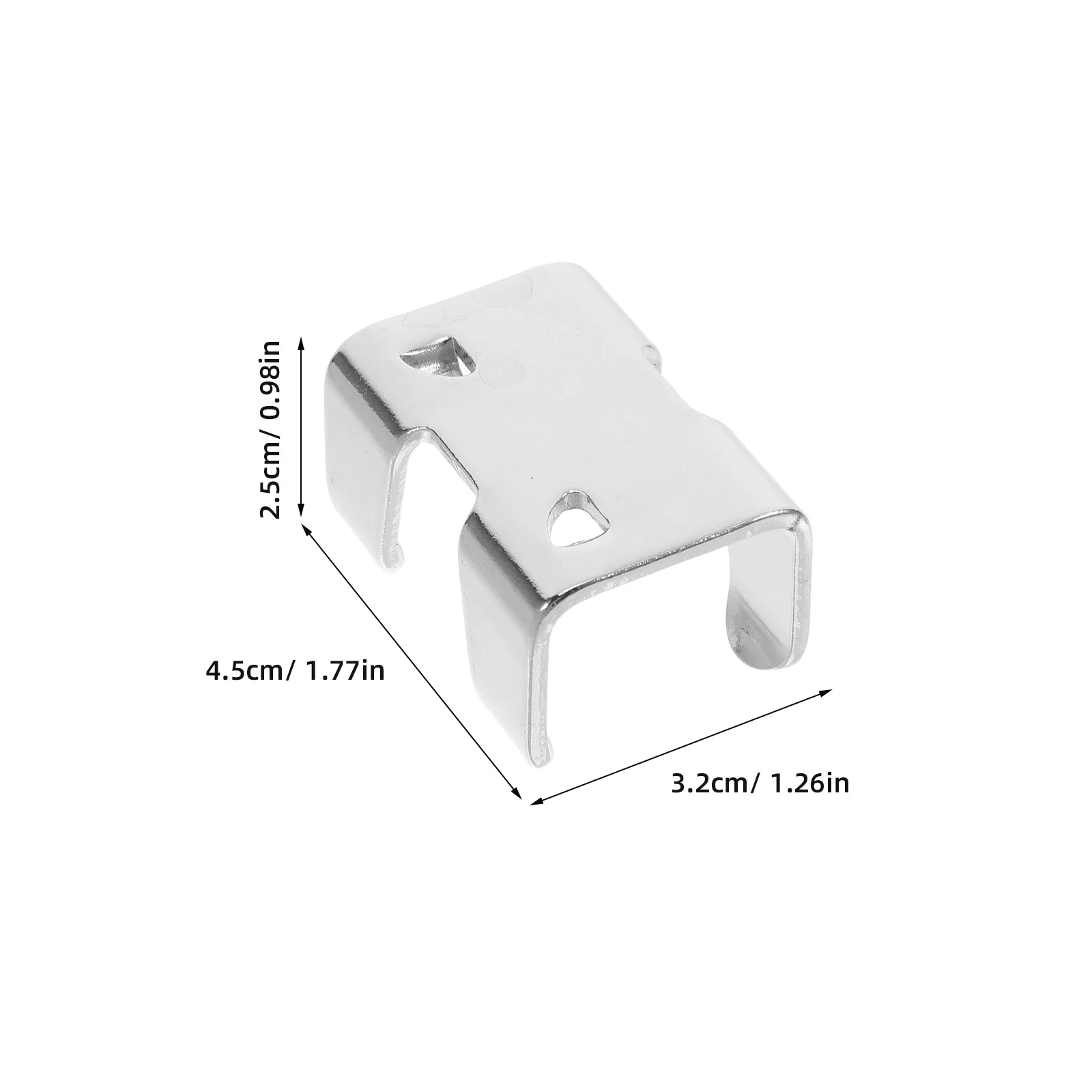 3 قطعة الثقيلة الحديد مزدوجة حبل المشابك تشديد مقاطع ل 14-16 مللي متر حبل الكلب المقاود الحصان يؤدي تسلق الإبحار استخدام #2