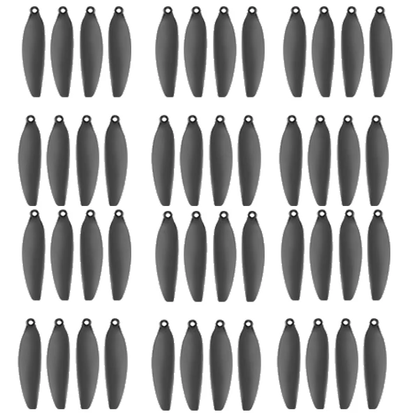 

48 шт. (6 комплектов) пропеллер реквизит оригинал для LS KS11 мини-дрона запасные части для детской главной лезвия кленовое крыло сменный аксессуар