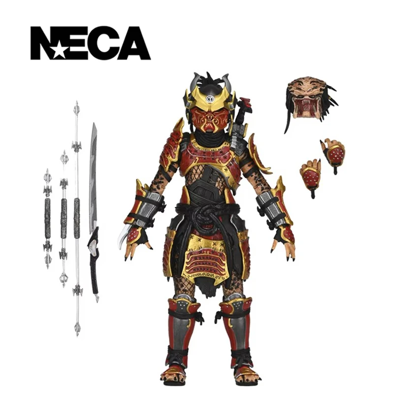 

NECA Predator: Hunting Grounds Ultimate Samurai Predator 7” Scale Action Figure NECA 100% Original Model Doll Gift Garage Kit