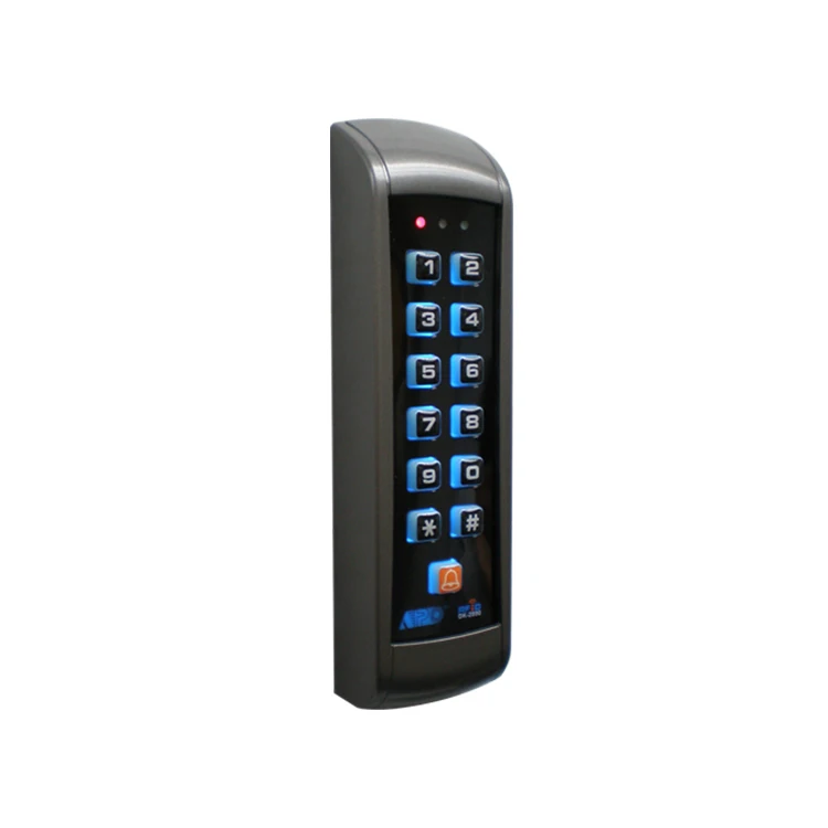 

July005 DK-2890 Standalone Access Control Card Reader Keypad Mullion Mount Plastic Case Waterproof Single Output Relay
