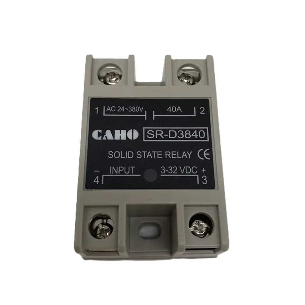 Taiwan CAHO solid state relay SR-D3810 SR-D3825 SR-D3840 SR-D3860 SR-D4825 SR-D4825A SR-D4840 SR-A2510 SR-A2525 SR-A2540 SR-A484