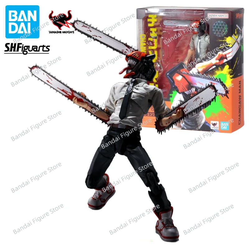 

100% Original In Stock Bandai S.H.Figuarts SHF Chainsaw Man Animation Action Figure Toy Gift Model Collecting Hobby