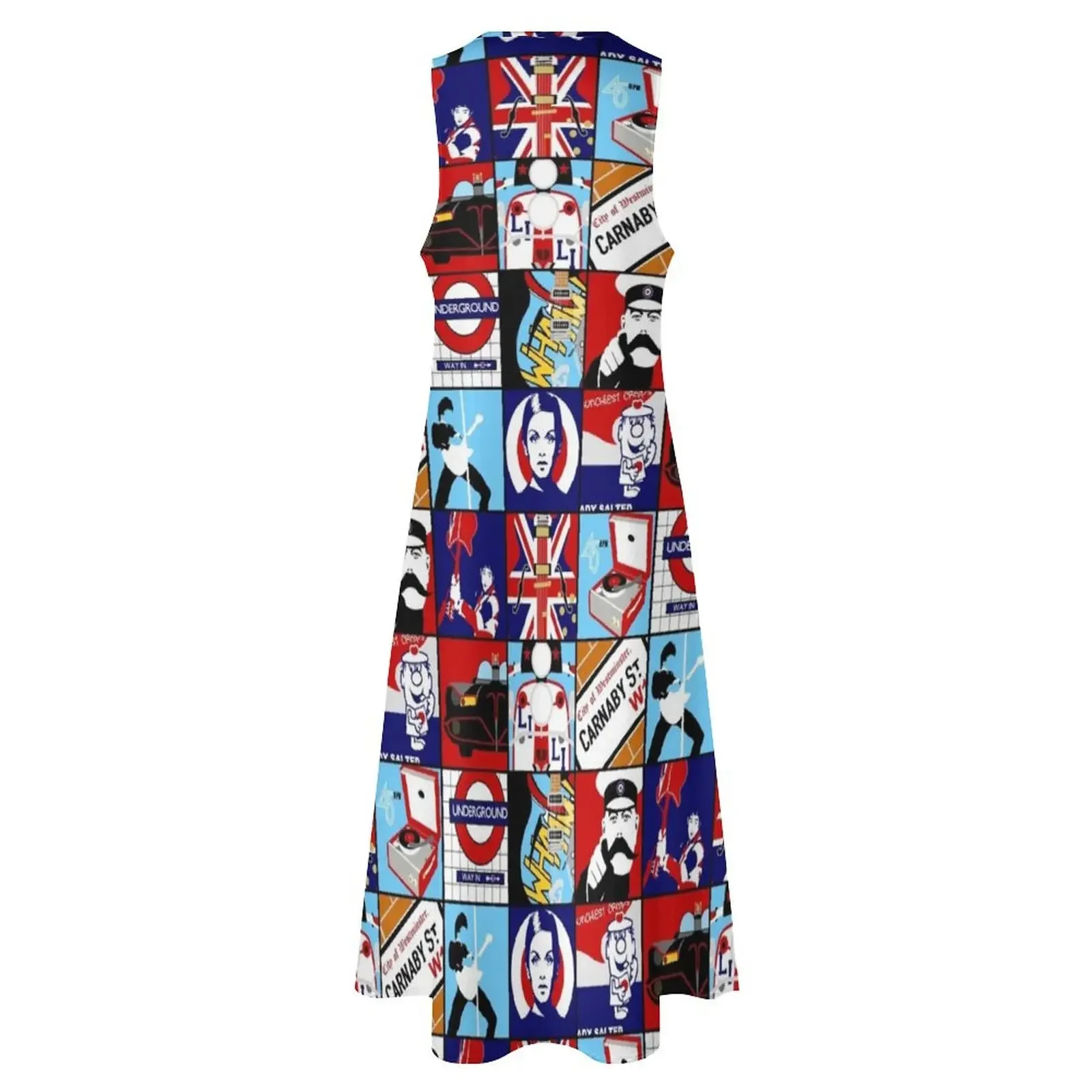 فستان طويل لفن البوب مميز فساتين نسائية فساتين طويلة فستان صيفي #4