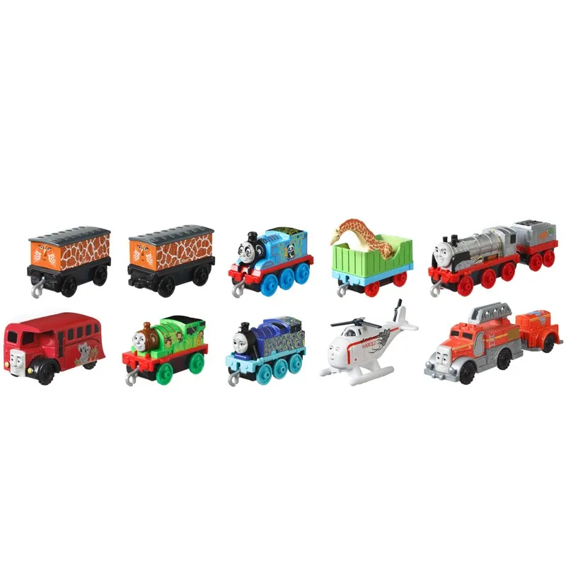 Thomas & Friends Track Master Push Along Train Amis vraiment utiles 10 pièces autour du train ferroviaire ensemble coffret cadeau pour enfants