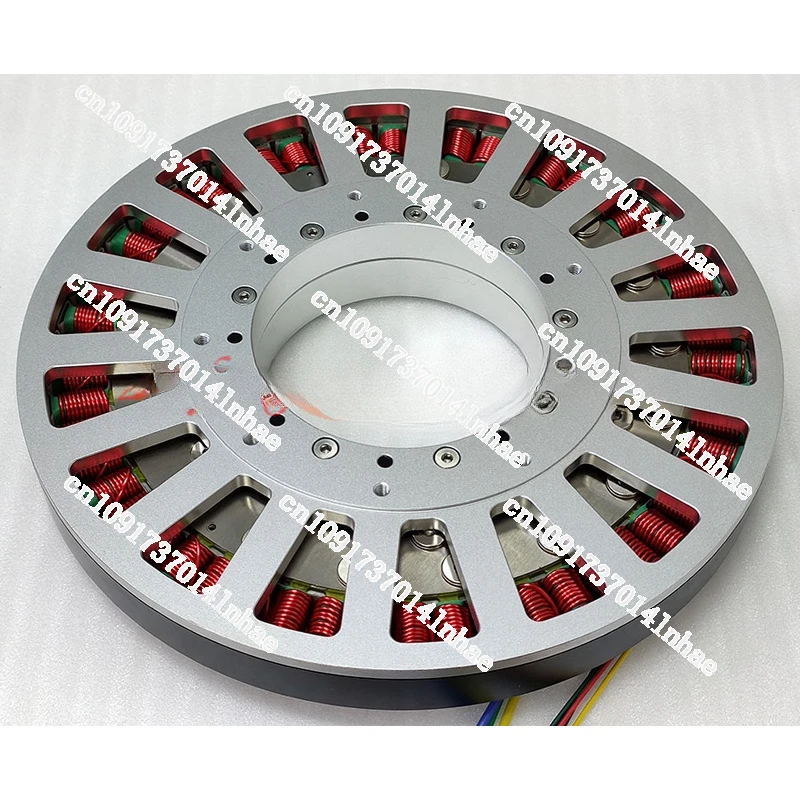 10Nm Large Permanent Magnet Brushless DC Motor 20310  54N60P Hollow Shaft Ultra-thin Low-speed Torque Motor