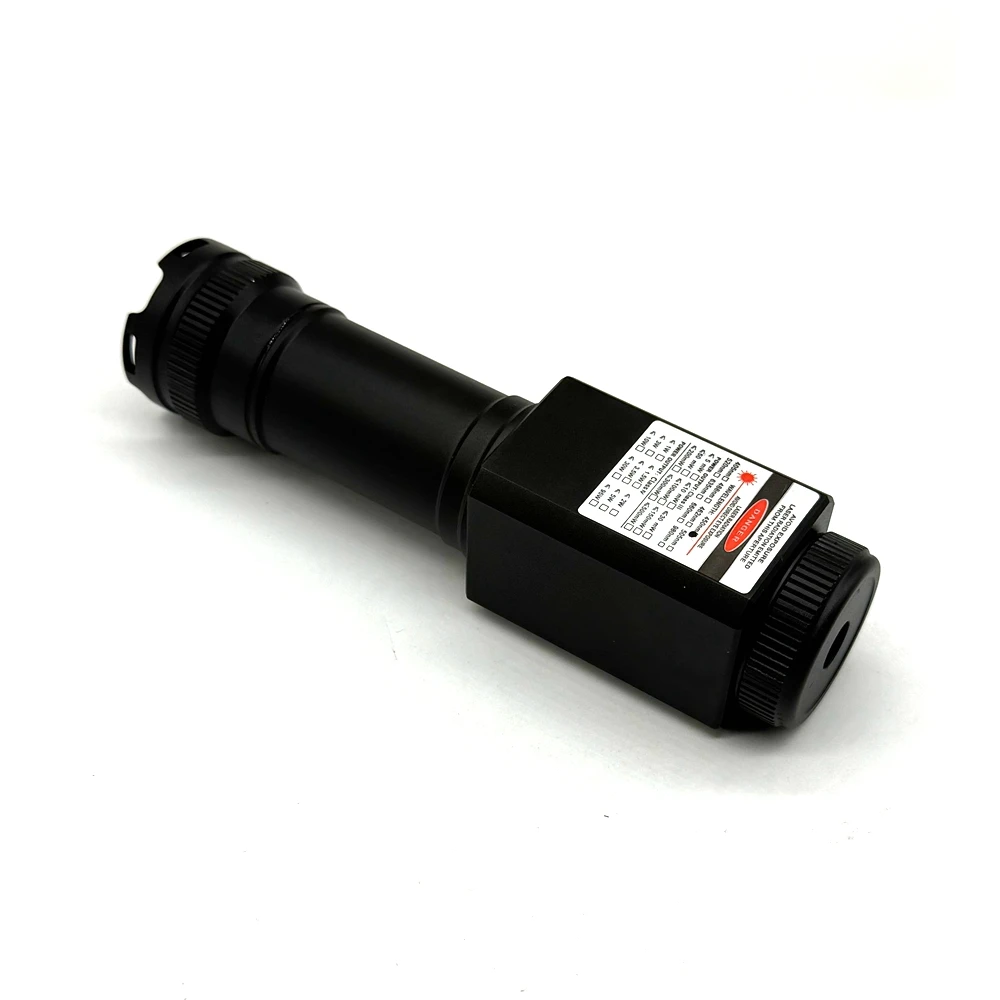 Adjustable Focus 420nm - 450nm - 465nm Blue Light Laser Module Waterproof 450T-5000