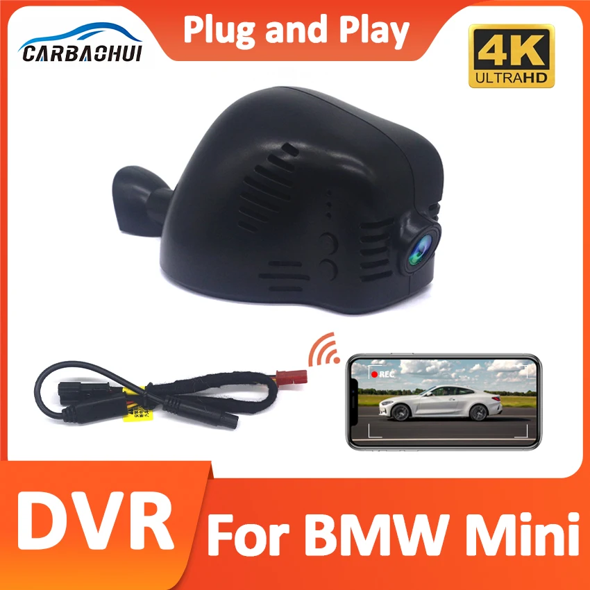 4K HD 2160P New Plug and Play Wifi Car DVR Video Recorder for BMW MINI cooper CABRIO CLUBMAN COUNTRYMAN PACEMAN r56 r57 r58 r59