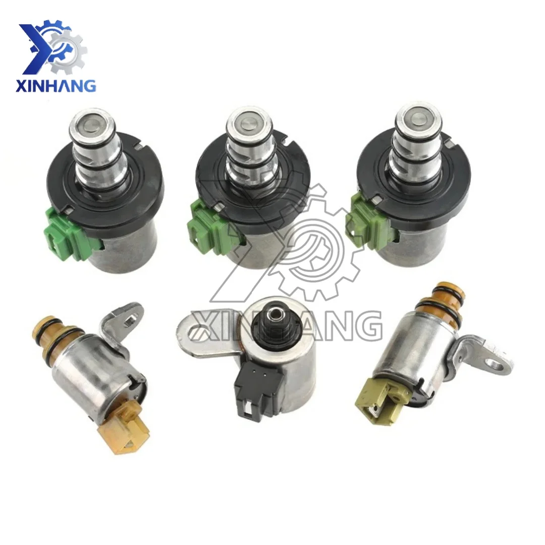 6-Piece/Set 4F27E 48420K-R Transmission Shift Solenoid Valve For Mazda3/5/6 MPV CX-7