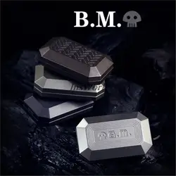 BM Push Slider Worry Stone Fidget Slider Decompression Toys Magnetic Slider Stress Reliever Toys Metal Fidget Toy