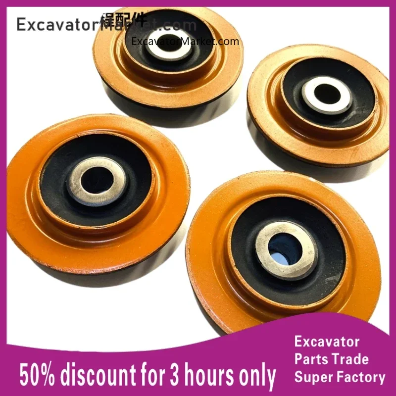 

Excavator Spare Sany excavator sy215 235 265 285 305 335 365 375 415 shock-absorbing pad engine foot glue