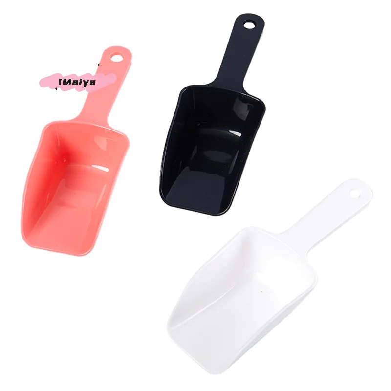 M-Mini Plastic Ice Shovel Kitchen Flour Food Candy Ice Cream Scoop Dessert Pelles Bonbons Beans Scoops Party Buffet Small Tools