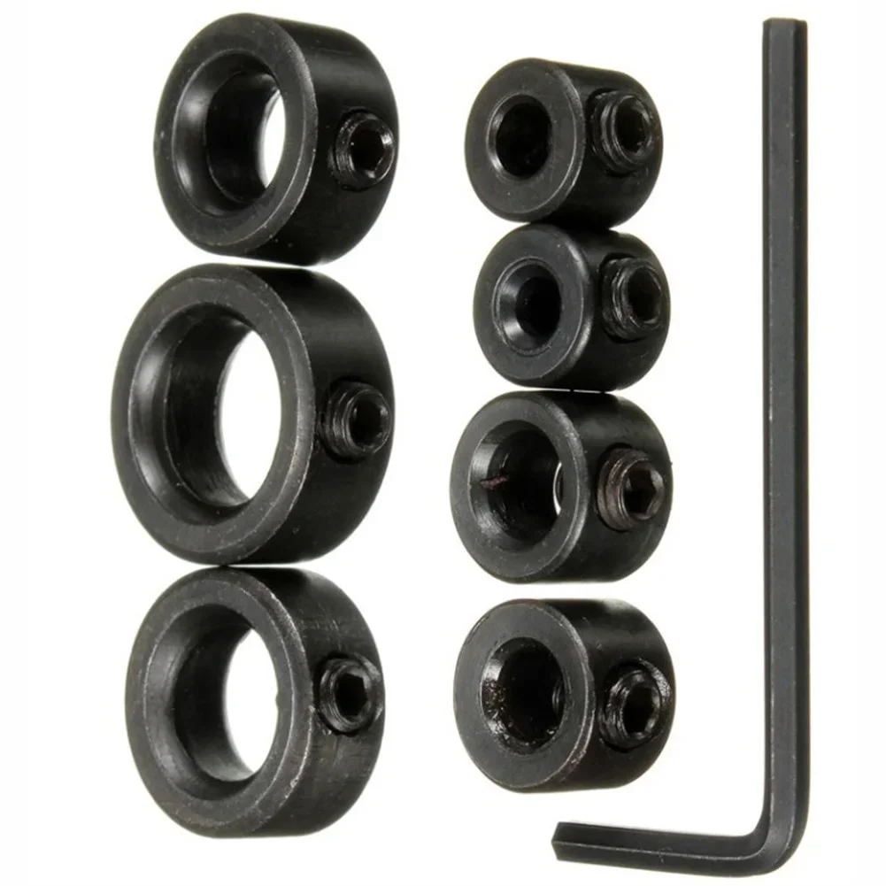 

Сверлильный патрон с комплектом гаечных ключей 3-12 мм, фиксированный на бит для ограничительных сверл, глубина отверстий, аксессуары для электроинструментов, локатор расстоящего кольца