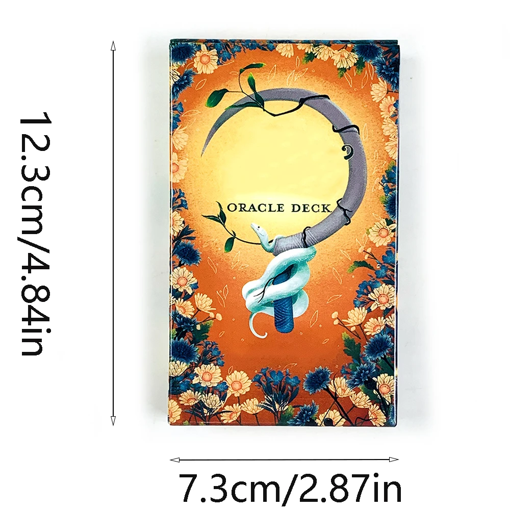 The Seed Sickle Oracle Deck Leisure Entertainment Game Cards Family Gathering Divination Deck Board Game Playing Card Game